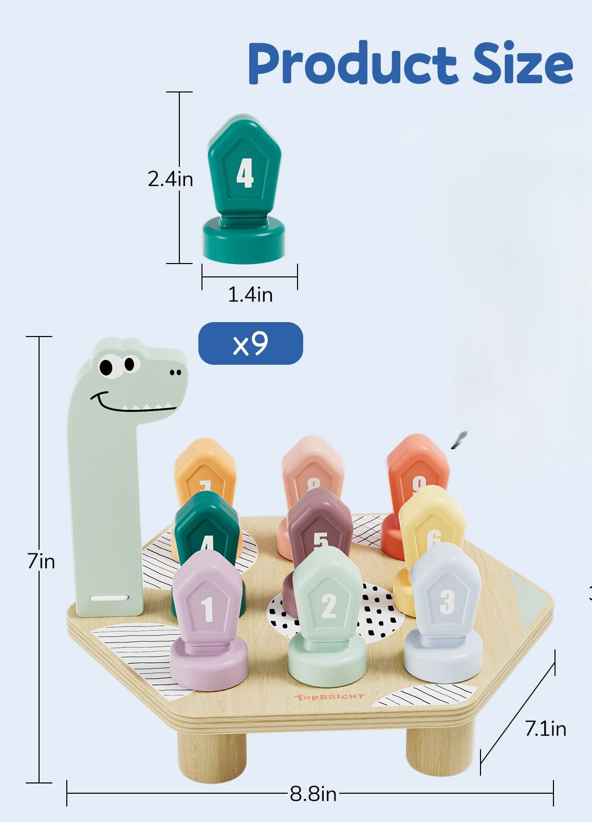 משחק מספרים דינו