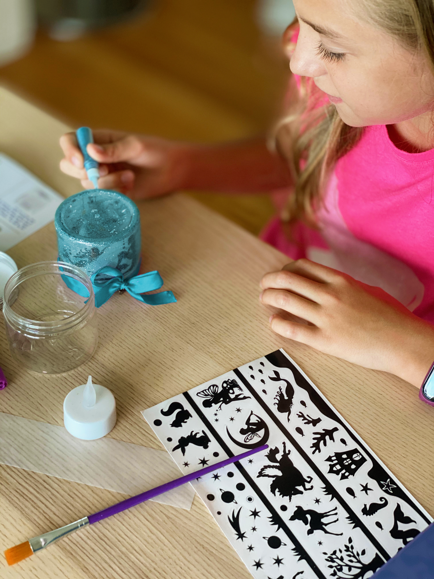 ערכה להכנת מנורת לילה