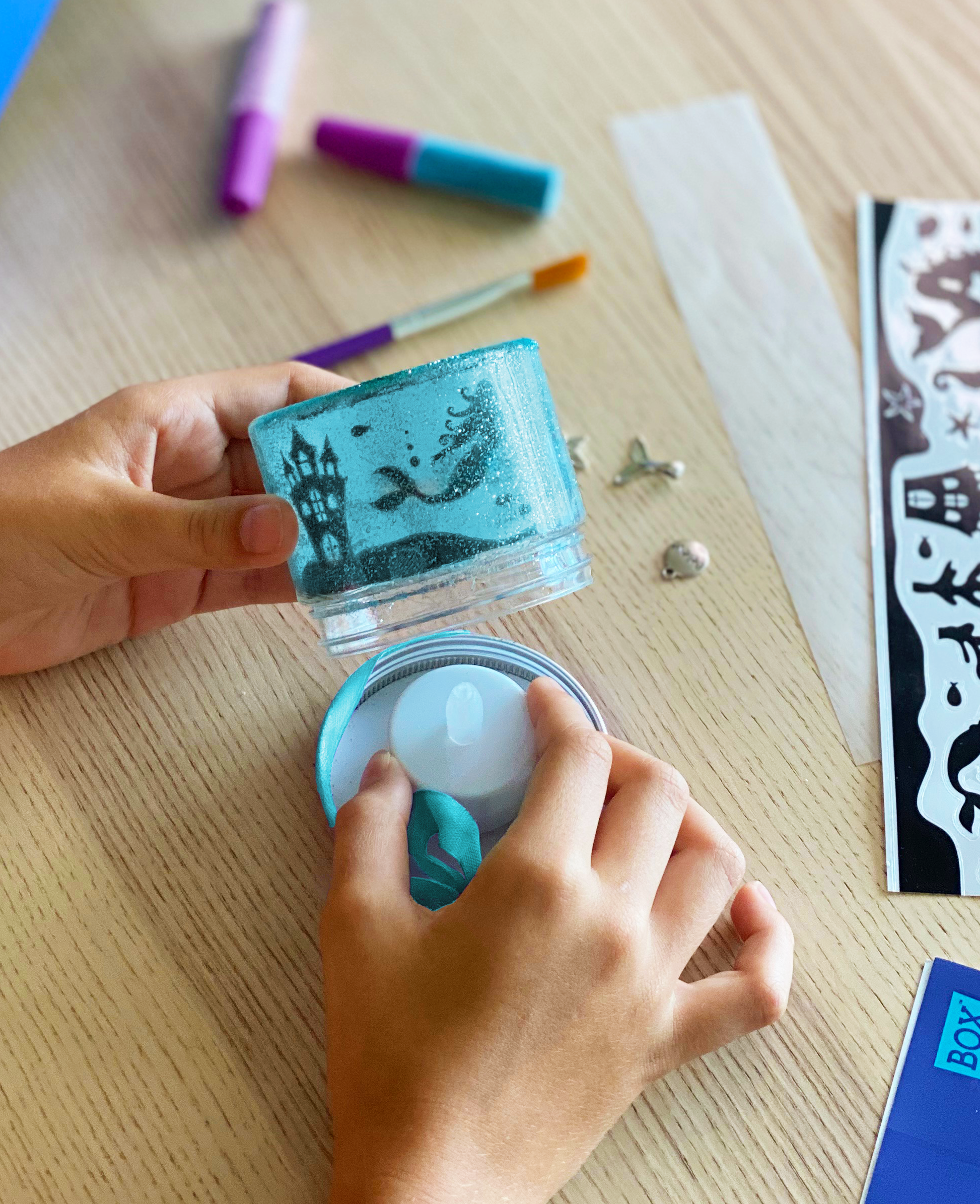 ערכה להכנת מנורת לילה