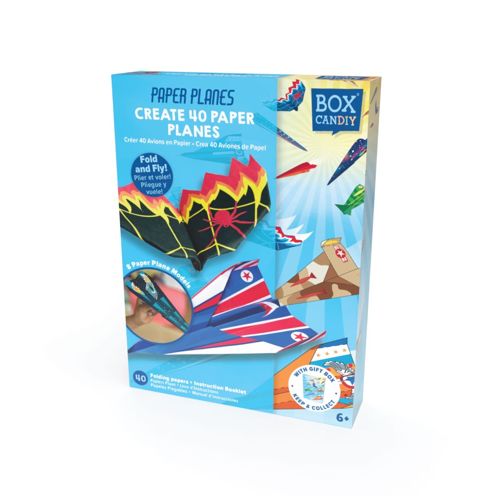 ערכה להכנת 40 מטוסי נייר