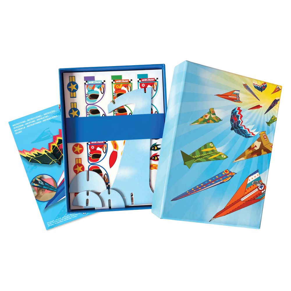 ערכה להכנת 40 מטוסי נייר