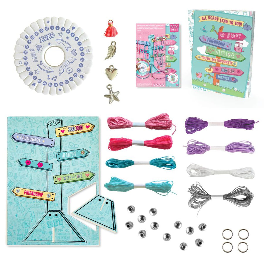 ערכה להכנת צמידים ומעמד