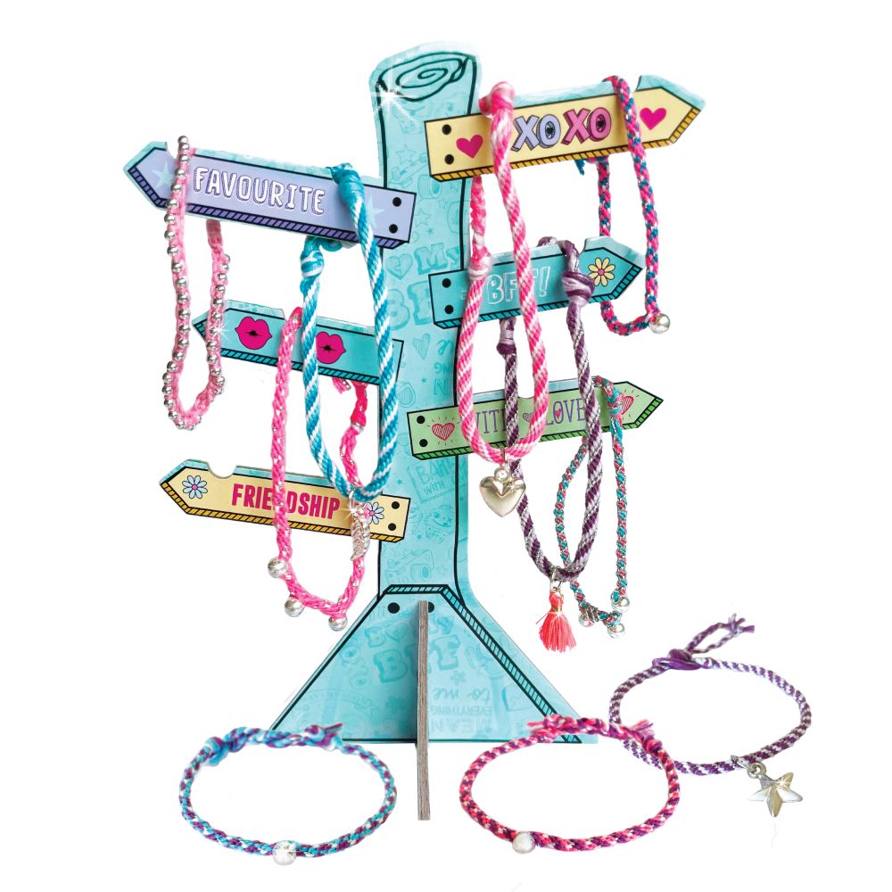 ערכה להכנת צמידים ומעמד