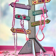 ערכה להכנת צמידים ומעמד