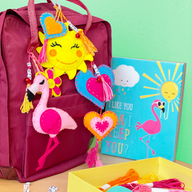 ערכה לתפירת קישוטים לתיק