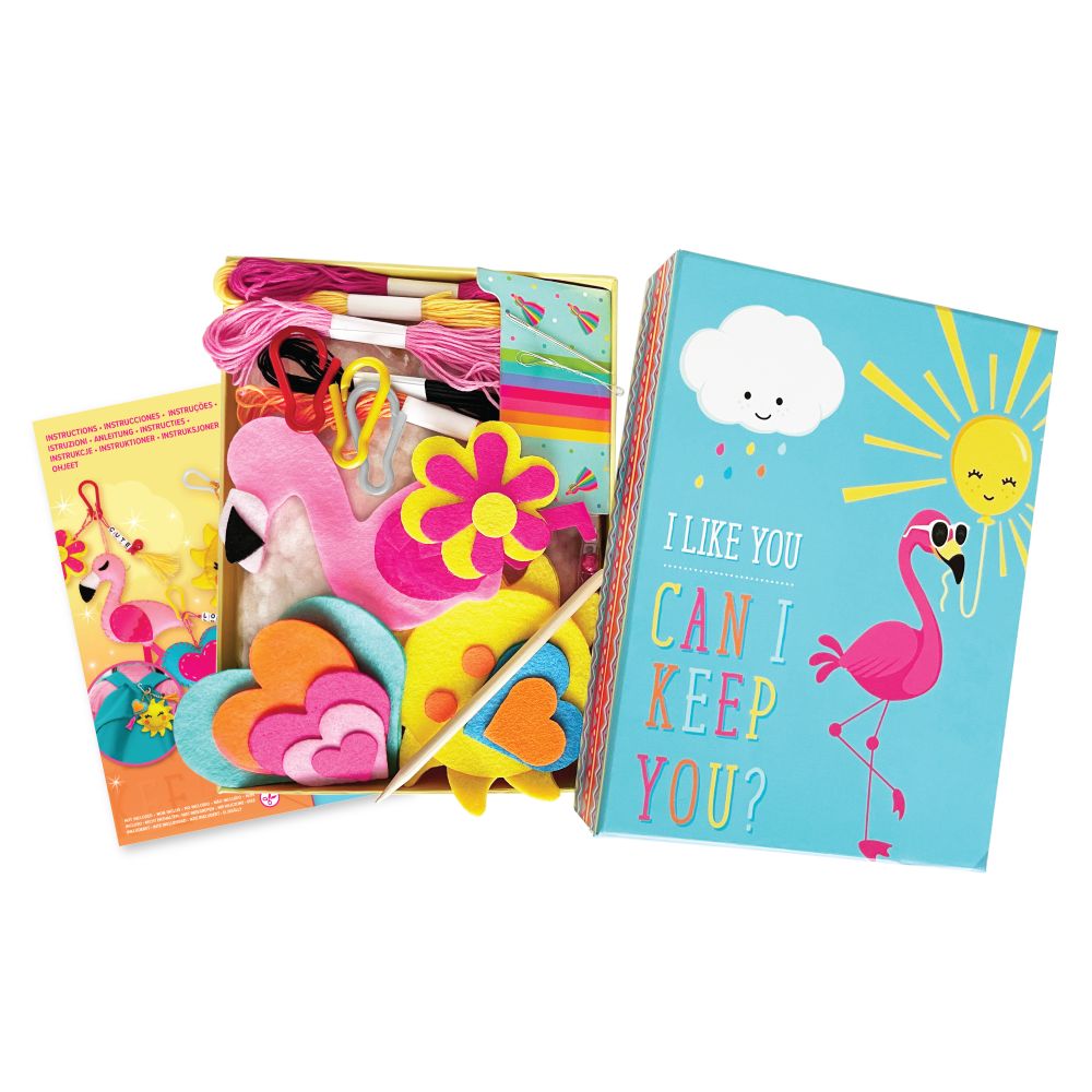 ערכה לתפירת קישוטים לתיק