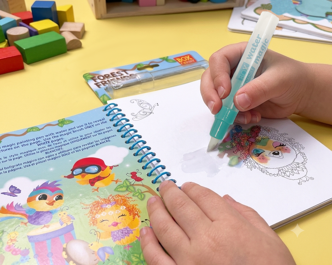טוש מים קסום חיות יער